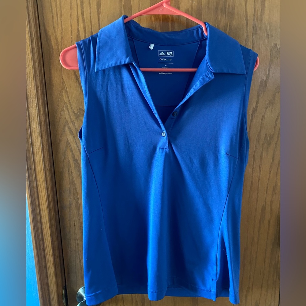 Adidas golf polo sleeveless